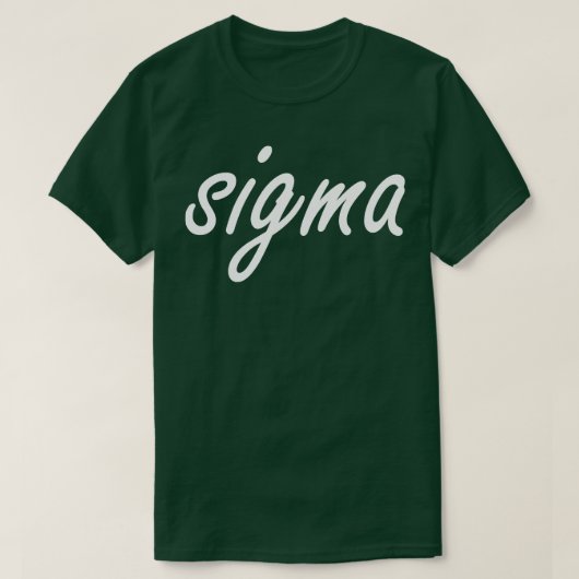 sigma T-Shirt (Design vorne)