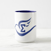 Sigma-Taube Mugv2 Tasse (Zentrum)