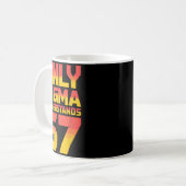 Sigma versteht 67 Alpha Slang Gen 67. Nummer 6 Kaffeetasse (Vorderseite Links)