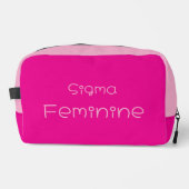 Sigma Weiblich Waschbeutel (Vorderseite)