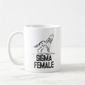 Sigma weibliche Lone Wolf Kaffeetasse (Links)