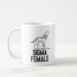 Sigma weibliche Lone Wolf Kaffeetasse