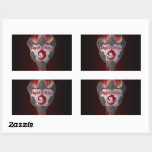 Sigma X Studios - Logoaufkleber für Lehrlinge Rechteckiger Aufkleber (Blatt)