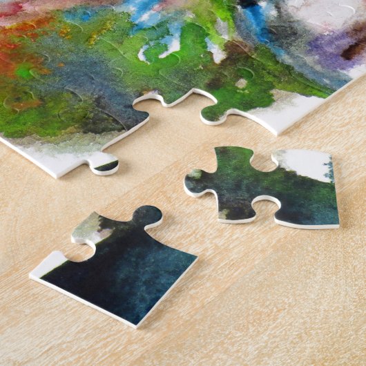 SIGMUND FREUD - Aquarellbild.1 Puzzle (Seite)
