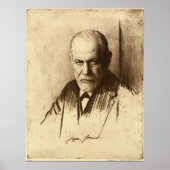 Sigmund Freud Art Print Poster (Vorne)