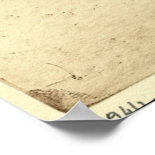 Sigmund Freud Art Print Poster (Ecke)