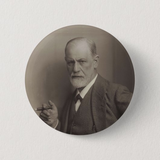 Sigmund Freud Button (Vorderseite)