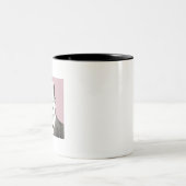 Sigmund Freud - Deine Mutter Zweifarbige Tasse (Mittel)
