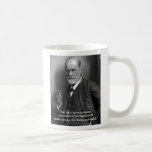 Sigmund Freud "ein Tag." Zitat-Tasse Kaffeetasse<br><div class="desc">Sigmund- FreudTasse,  die sein berühmtes emporhebendes Zitat. zeigt.
"Ein Tag,  im Rückblick,  schlagen die Jahre des Kampfes Sie als das schönste."
Ein einfacher stilvoller Tribut zum Meister.</div>