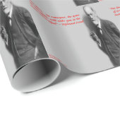 Sigmund Freud Famous "Struggle" Quote Geschenkpapier (Rolleneckpunkt)