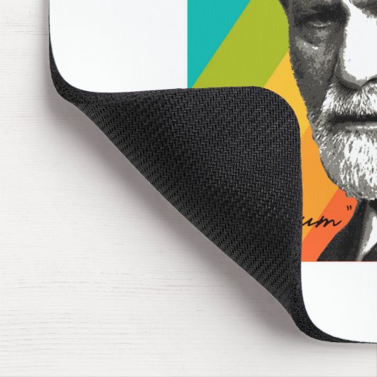 Sigmund Freud - Ihre Mama Mousepad (Ecke)