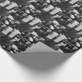 Sigmund Freud in seinem Büro und funny Cat Quote Geschenkpapier (Ecke)