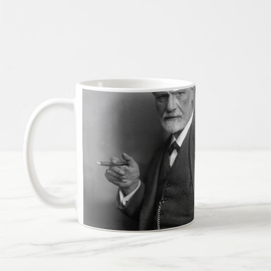 Sigmund Freud Kaffeetasse (Links)