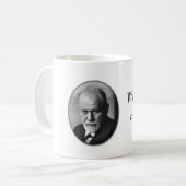 Sigmund Freud Kaffeetasse (Vorderseite Links)