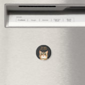 Sigmund Freud Katzenzitat Magnet (In Situ (Geschirrspüler))