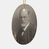 Sigmund Freud Keramik Ornament (Links)