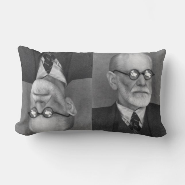 Sigmund Freud Lendenkissen (Vorderseite)