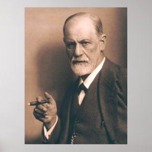 Sigmund Freud mit Cigar Poster