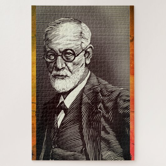 Sigmund Freud Puzzle (Vertikal)