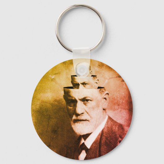 Sigmund Freud Schlüsselanhänger (Vorderseite)