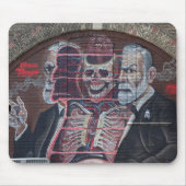 Sigmund Freud Street Art Mousepad (Vorne)