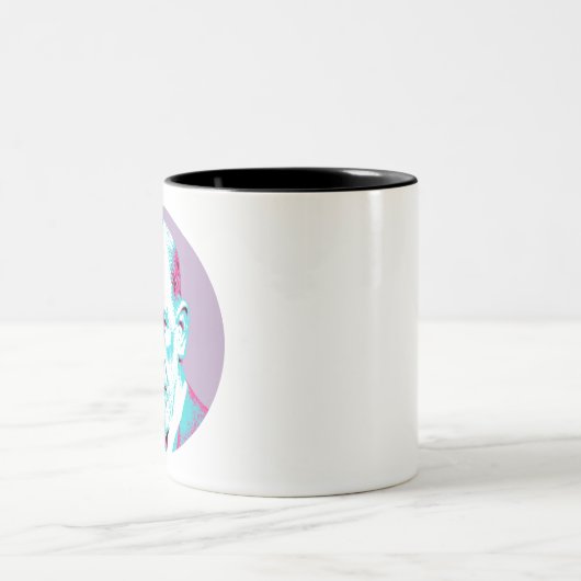 Sigmund Freud Zweifarbige Tasse (Mittel)