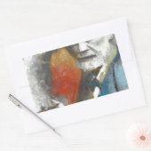 Sigmund Rechteckiger Aufkleber (Umschlag)