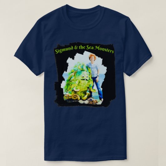 Sigmund und die Meeresungeheuer T-Shirt (Design vorne)