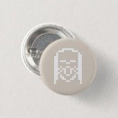 Sigmund, vorderes Logo von 8 Bit Button (Vorne & Hinten)