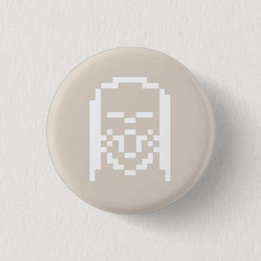 Sigmund, vorderes Logo von 8 Bit Button (Vorderseite)