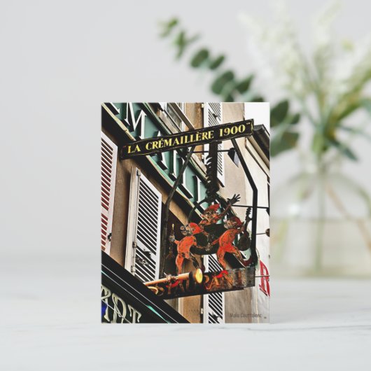 Sign 14 Postcard Postkarte (Stehend Vorderseite)