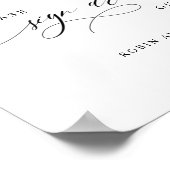 "Sign Around" Board, Earthy Blooms Sign Poster (Ecke)