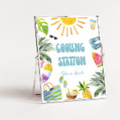 Sign für Pool Party Poster