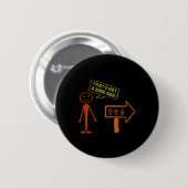 Sign Language Asl American Hand Talking Awareness  Button (Vorne & Hinten)