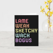 Sign Language Lame schwache ASL Slang T-Shirt Deaf Karte (Gelbe Blume)