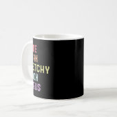 Sign Language Lame Weak Asl Slang Tee Deaf Awarene Kaffeetasse (Vorderseite Links)