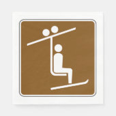 Sign Paper Napkins Serviette (Vorderseite)