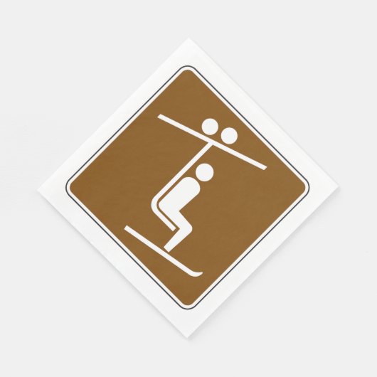 Sign Paper Napkins Serviette (Ecke)