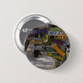 Sign Post Rum Point Grand Cayman Button (Vorne & Hinten)