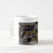 Sign Post Rum Point Grand Cayman Kaffeetasse (Vorderseite Links)