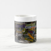 Sign Post Rum Point Grand Cayman Kaffeetasse (Mittel)