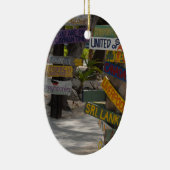Sign Post Rum Point Grand Cayman Keramikornament (Rechts)