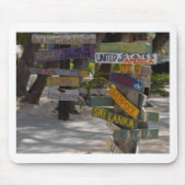 Sign Post Rum Point Grand Cayman Mousepad (Vorne)