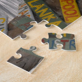 Sign Post Rum Point Grand Cayman Puzzle (Seite)