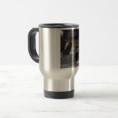 Sign Post Rum Point Grand Cayman Reisebecher (Vorderseite Links)