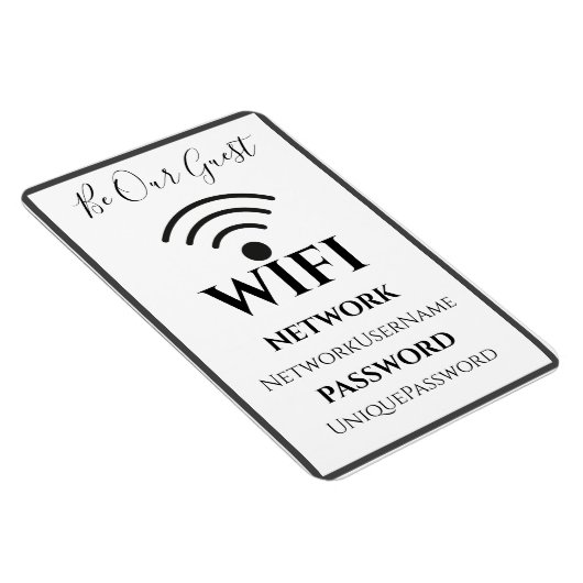 Sign WiFi Magnet (Rechte Seite)