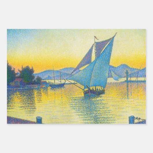 Signac Geschenkpapier Set (Vorderseite 2)