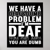 Signage Language Deaf Awareness 8 Poster (Vorne)