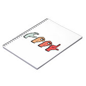 Signage Language Word ASL - Deaf Culture Notizblock (Linke Seite)