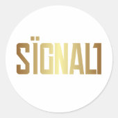 Signal1 Sticker (Vorderseite)